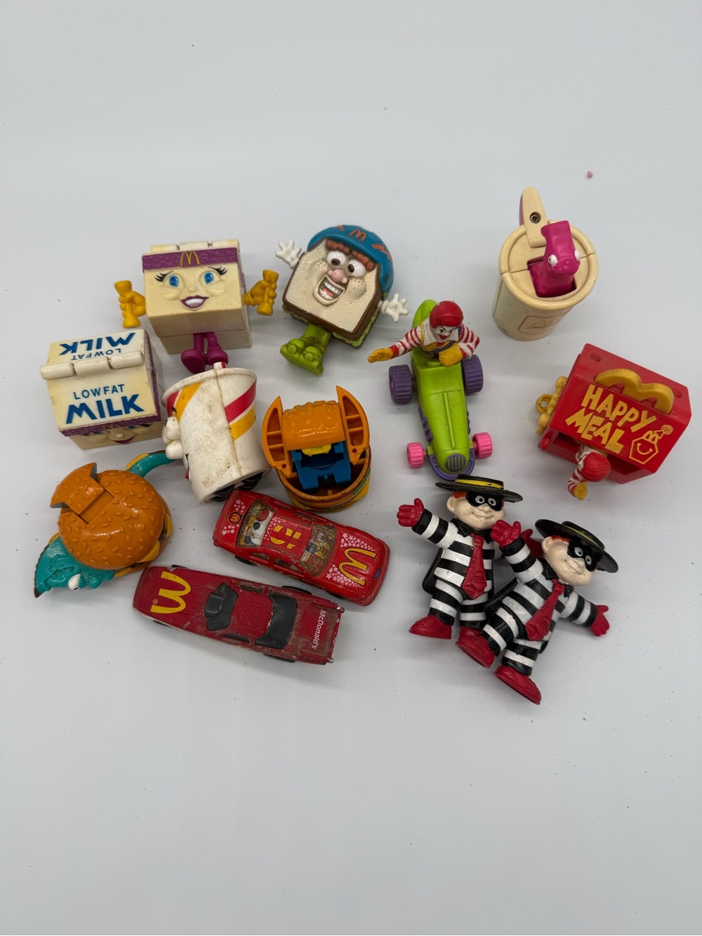 Lot of 13 vintage McDonald’s happy meals toys - pre owned